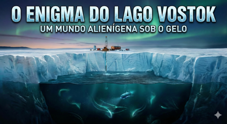 O Enigma do Lago Vostok: Um “Mundo Alienígena” Escondido Sob o Gelo da Antártida